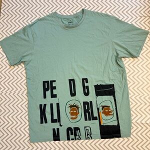 SPRZ NY Uniqlo Jean Michel Basquiat Andy Warhol Pop Art Short Sleeve T-Shirt XL